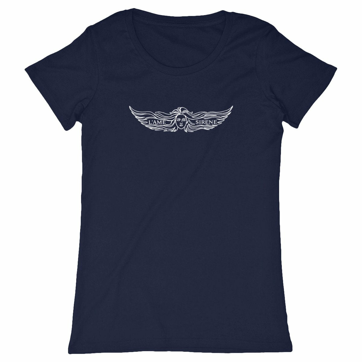 L'AME SIRENE T-Shirt - front_navy